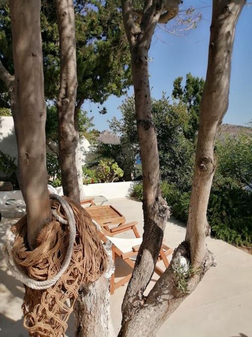 Casa Dei Melograni At Vourlidia Leros Villa Vromolithos Bagian luar foto