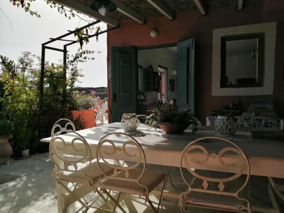 Casa Dei Melograni At Vourlidia Leros Villa Vromolithos Bagian luar foto
