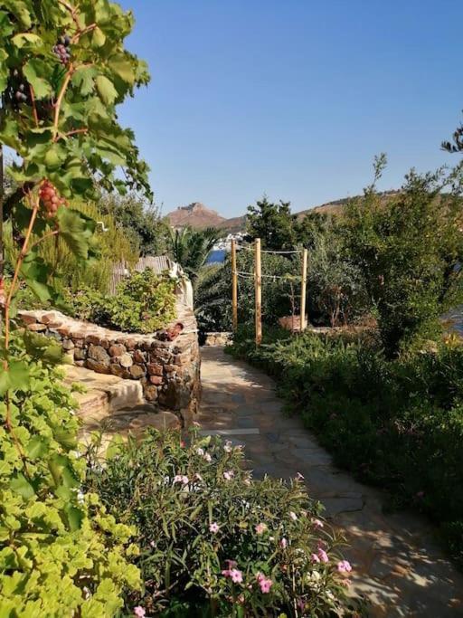 Casa Dei Melograni At Vourlidia Leros Villa Vromolithos Bagian luar foto